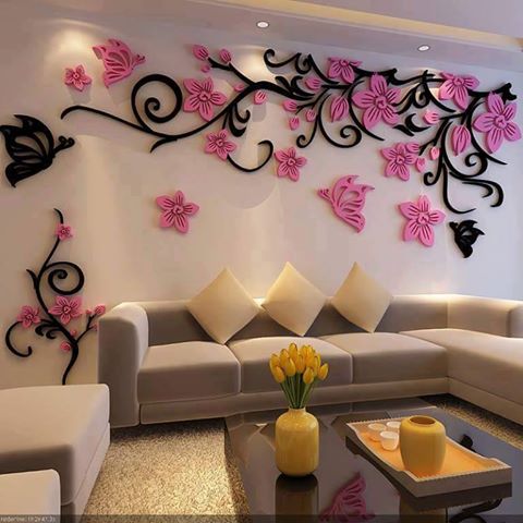 Çiçekli salon dekorasyonları