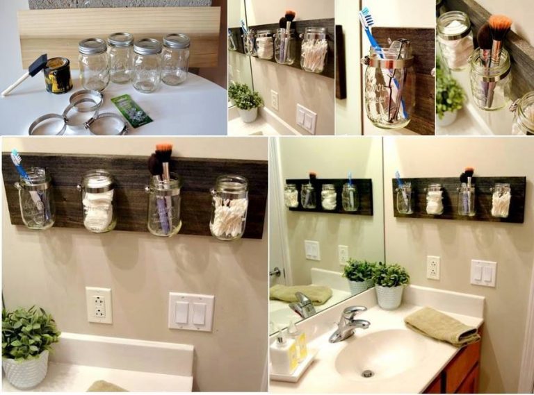 Kullanmadığınız kavanozlardan banyolarınıza şık tasarımlar Kullanmadığınız kavanozlardan banyolarınıza şık tasarımlar