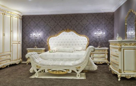 Avangart yatak odası modelleri
