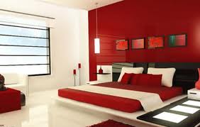 Modern yatak odası dekorasyonu